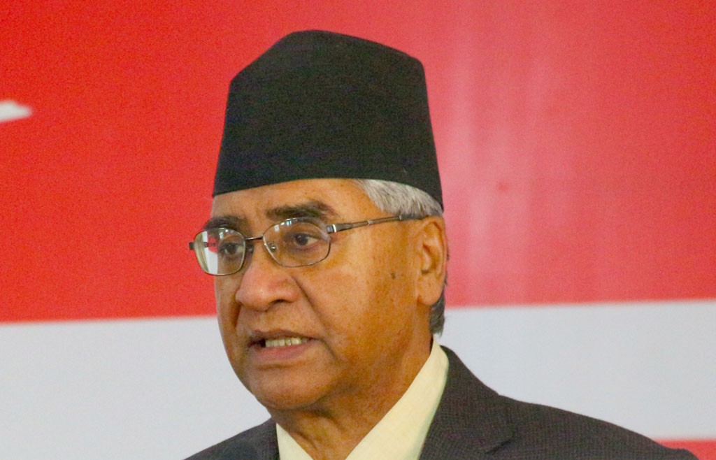 Indigenous Stadium Construction Foundation delegation meets PM Deuba