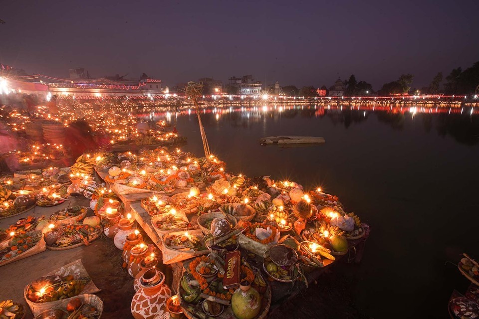 मधेसमा छठ पर्वको रौनक