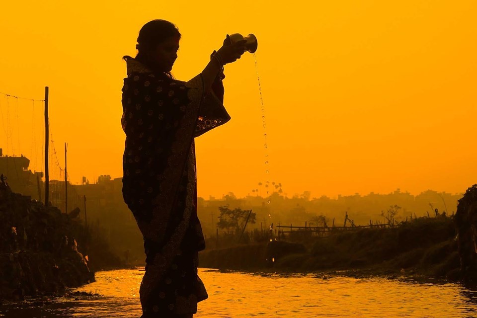 उदाउँदो सूर्यलाई अर्ध्य दिई छठ पर्व सम्पन्न