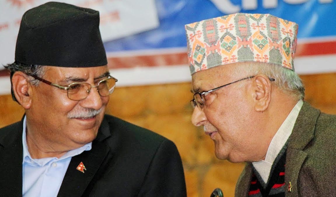 प्रचण्डलाई नेकपाको कार्यकारी अधिकार, ओलीले सरकार चलाउने,  प्रचण्डले  पार्टी चलाउने