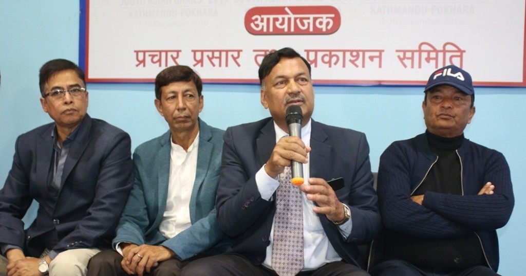 'साग'मा सहभागी हुने ५९९ खेलाडी बन्द प्रशिक्षणमा