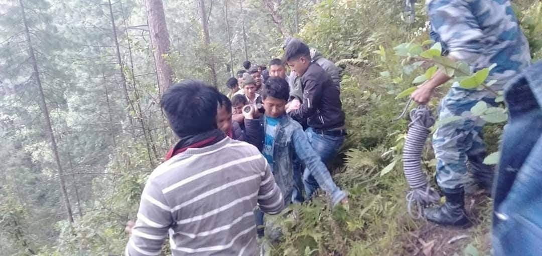 अर्घाखाँचीमा  बस दुर्घटना, १० जनाको घटनास्थलमै मृत्यु