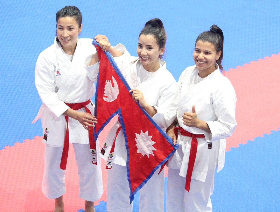 नेपाललाई कराते र तेक्वान्दोमा मात्र १४ स्वर्ण