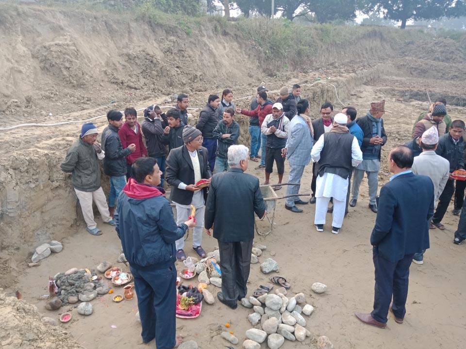 बन्ने भयो शिवराज नगरपालिकाको भवन