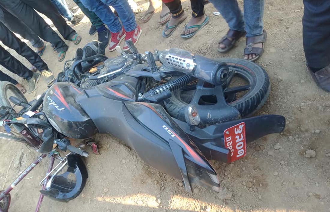 रुपन्देहीमा फेरि अर्को दुर्घटना, २ जनाको मृत्यु