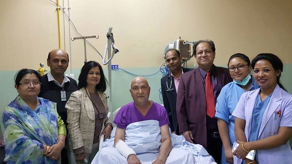 प्रधानमन्त्री ओलीको मिर्गाैला प्रत्याराेपण सफल
