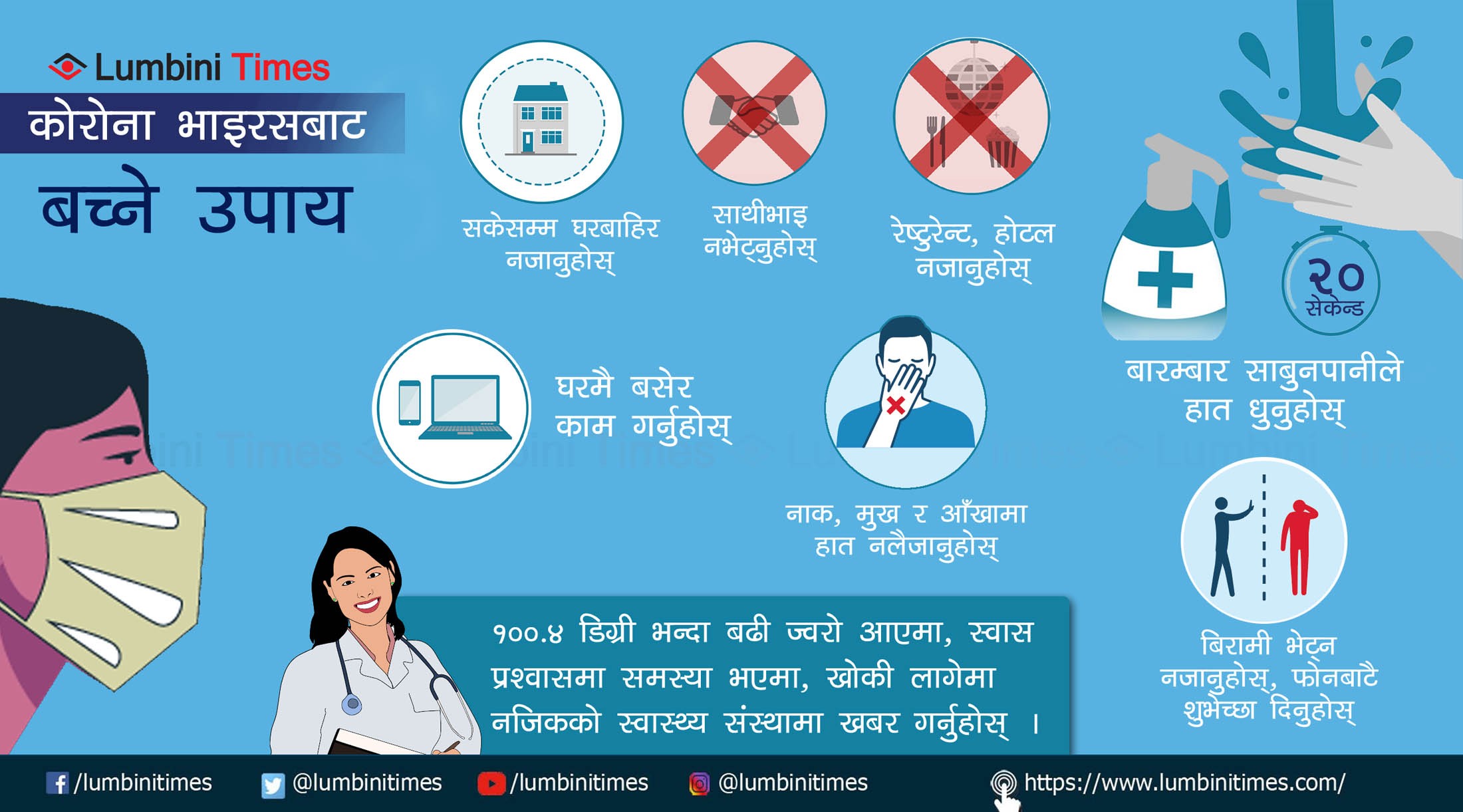 कोरोनाबाट बच्न के गर्ने ? विज्ञ भन्छन्–तनाव नलिनुस्, आन्तरिक शक्ति बढाउनुस्