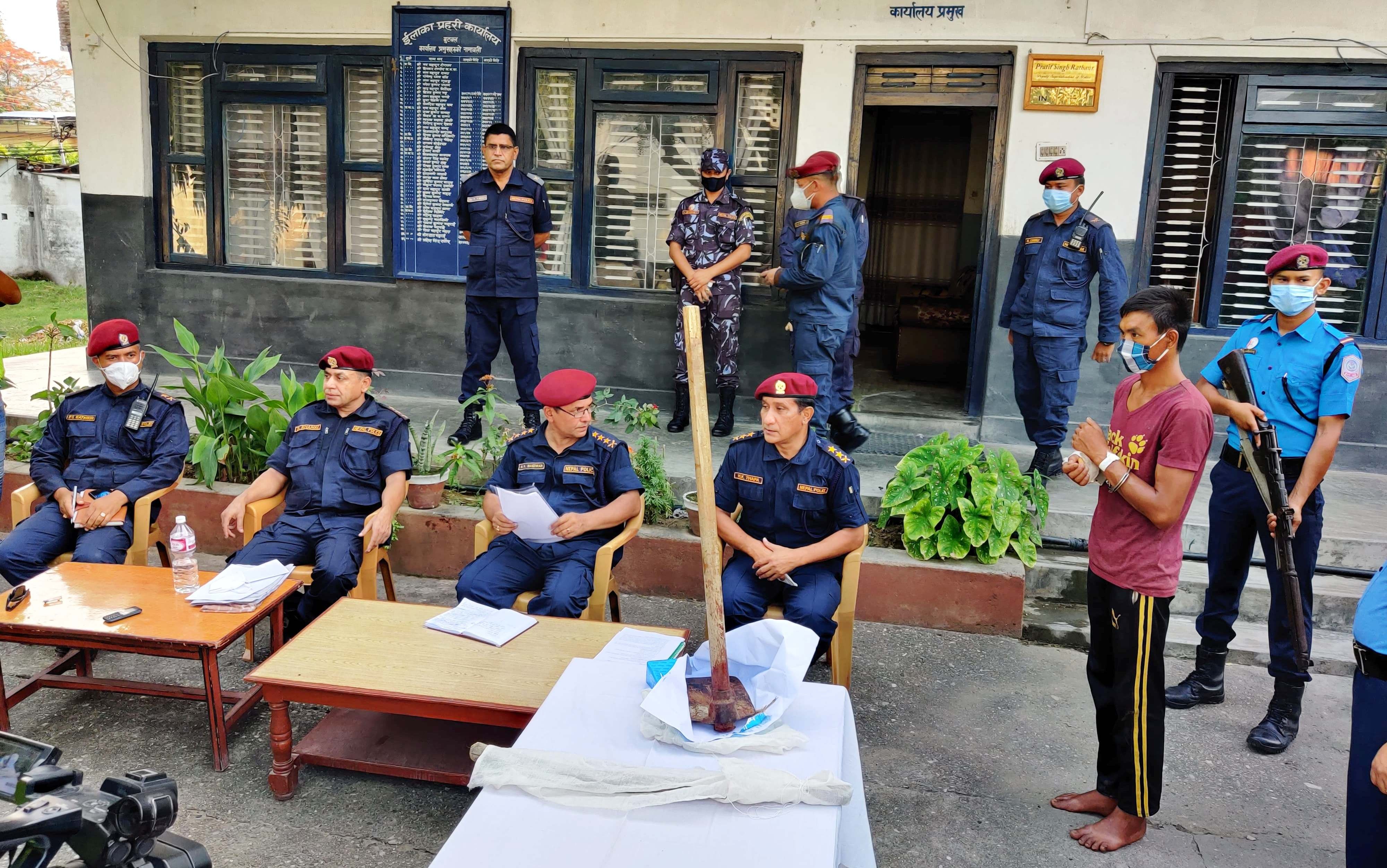 रुपन्देहीको सामूहिक हत्याबारे प्रहरीको प्रारम्भिक रिपोर्ट : चारित्रिक हत्याको रिसमा ५ जनाको हत्या