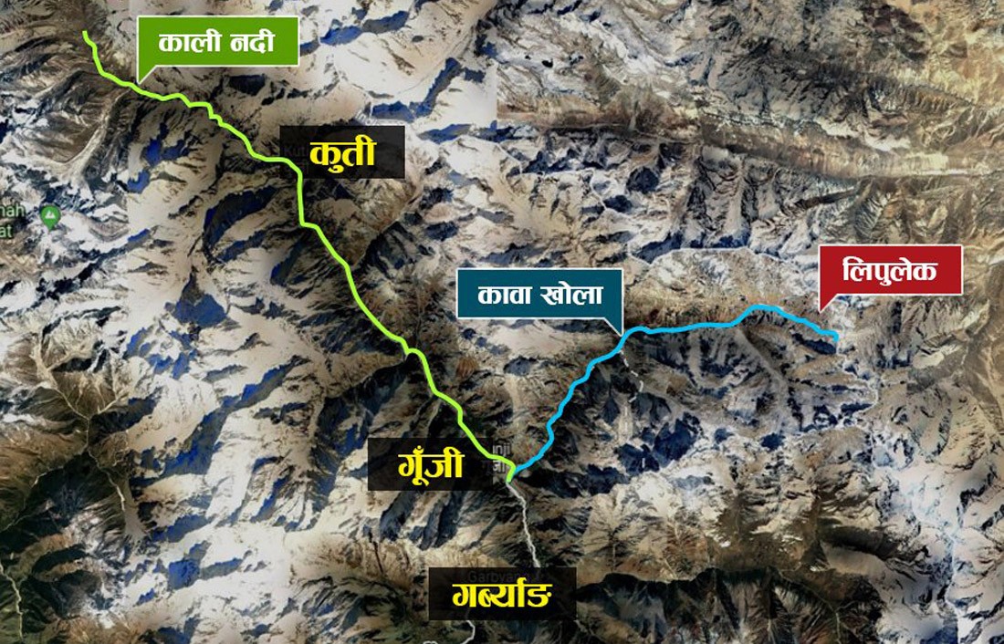 कालापानी क्षेत्रमा भारतीय सुरक्षाकर्मी दोब्बर, नेपालले पनि बढाउँदै सुरक्षा