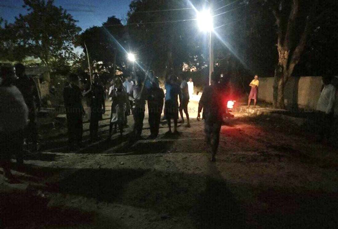 आफ्नो टोलमा आइशोलेशन बनाउन लागेको भन्दै भैरहवामा विरोध