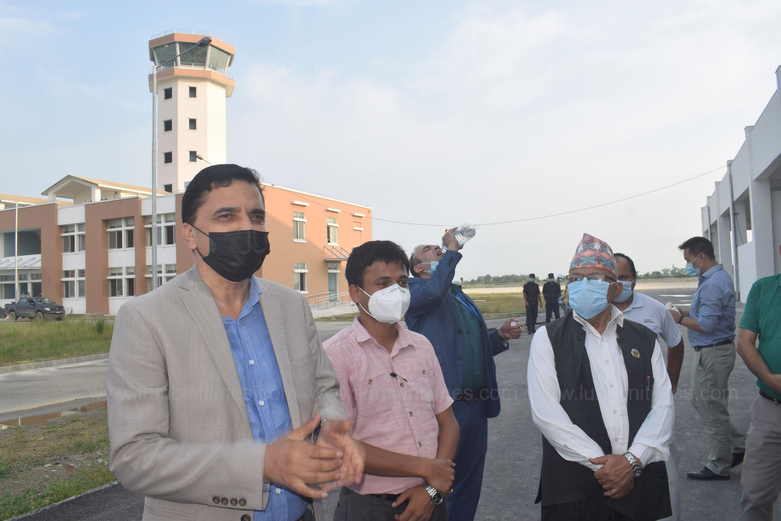 पर्यटनको अवस्था बुझ्न पर्यटनमन्त्री भट्टराई रुपन्देहीमा (फोटो फिचर)