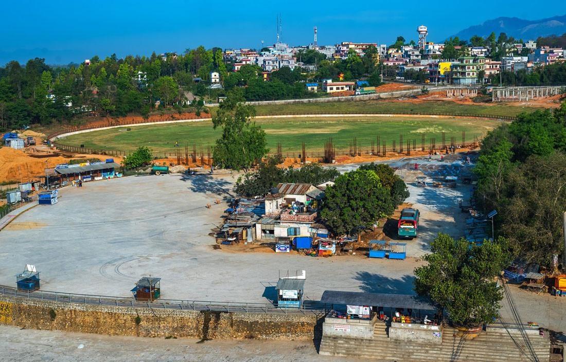 ठूला प्रतियोगिताको पर्खाइमा छ लमहीको क्रिकेट मैदान