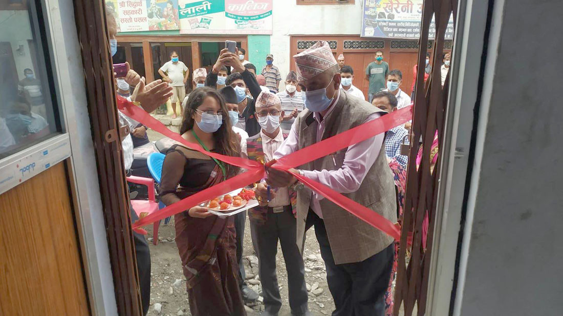 पैचो पसलको नयाँ शाखा गुल्मीको खैरेनीमा