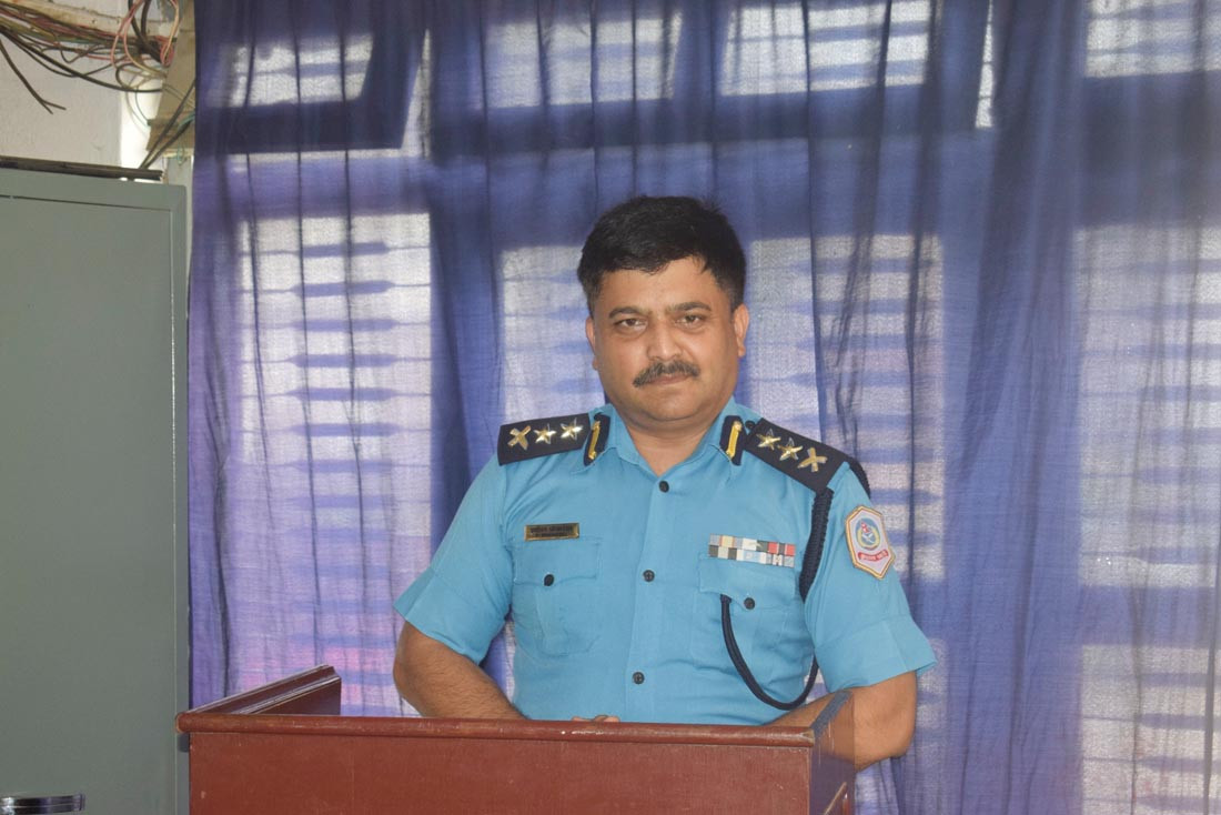 अपराध रोक्ने प्रयास जारी राख्छु, हार खाँदिन: एसपी पोखरेल