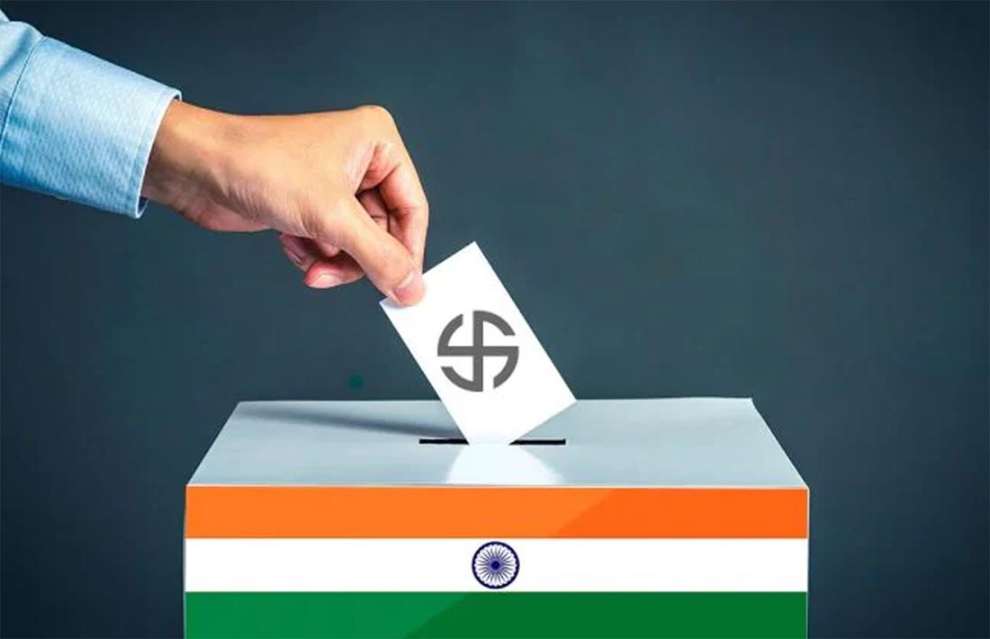 भारतको विहारमा तीन चरणमा निर्वाचन हुने
