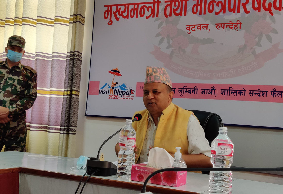 प्रदेश ५ को नाम र स्थायी राजधानी छिट्टै टुंगिन्छ: मुख्यमन्त्री पोखरेल