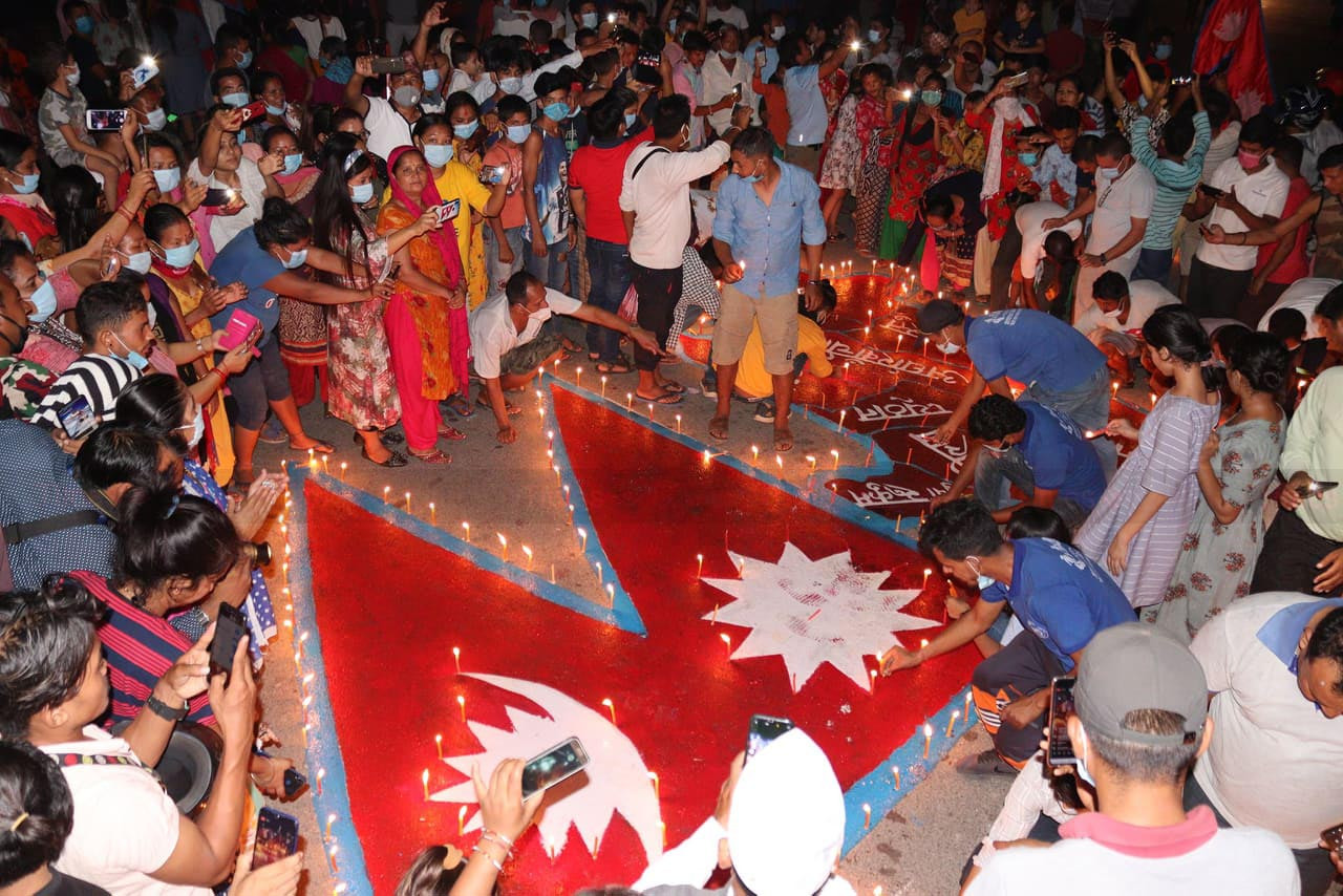 प्रदेश राजधानी तोकिएपछि दाङको भालुवाङमा भव्य स्वागत (तस्वीरहरु)