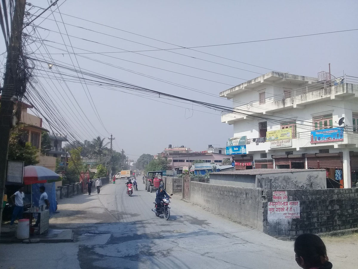 योगिकुटी-मगरघाट सडक विस्तार गरिने, ५० फूट भित्र परेका घरटहरा भत्काउन सूचना जारी