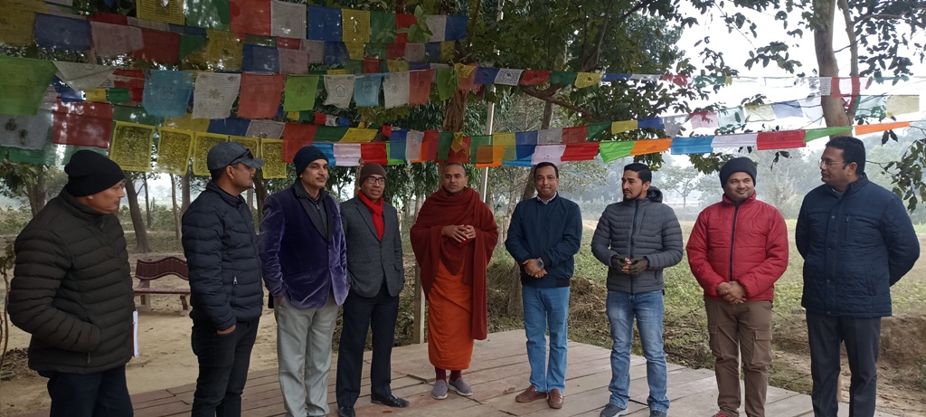 लुम्बिनी विकोस कोषका पदाधिकारीद्धारा रामग्राम र पण्डितपुरको अवलोकन