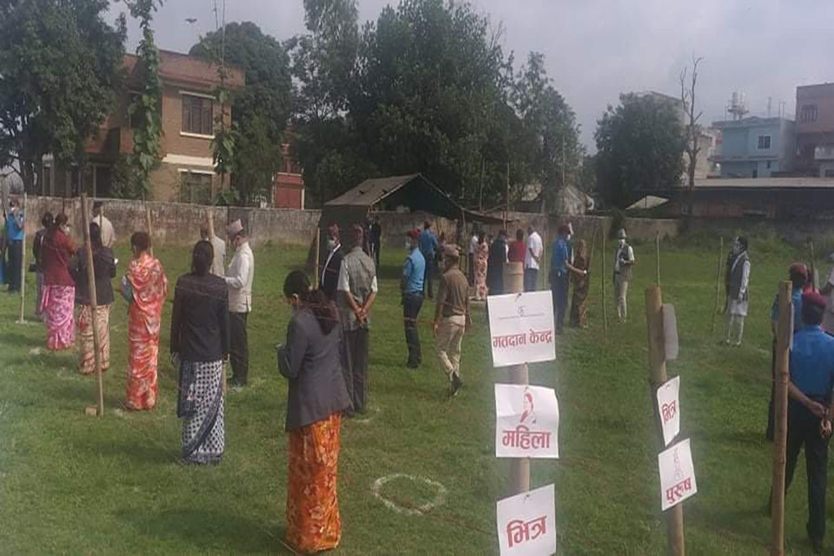 लुम्बिनी प्रदेशमा राष्ट्रिय सभाको उप–निर्वाचनमा मतदान सुरु