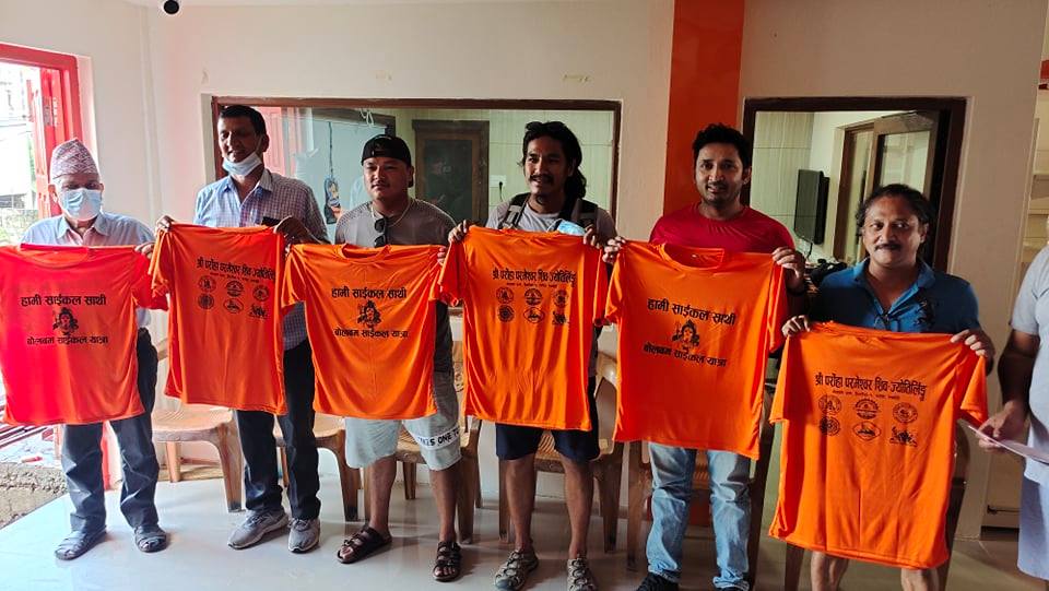 लक्ष्मण घाटदेखि बोलबम धामसम्म 'साइक्लिङ जलार्पण' हुने