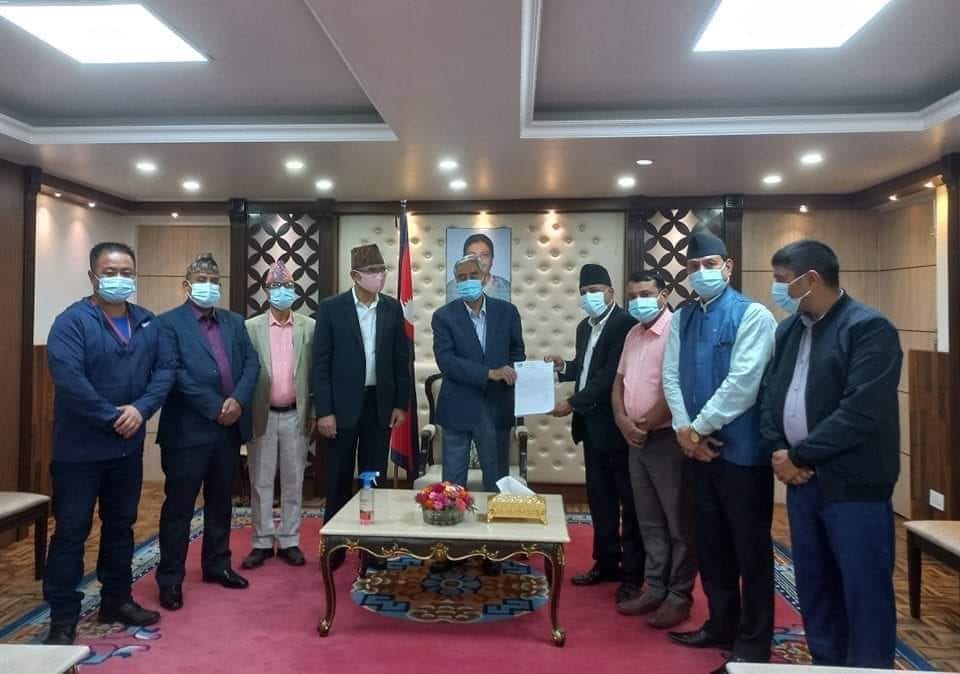 बुटवल ज्योतिनगर पहिरो नियन्त्रणको काम अघि बढाउन पूर्वअर्थमन्त्री पौडेलसहितको टोलीको माग