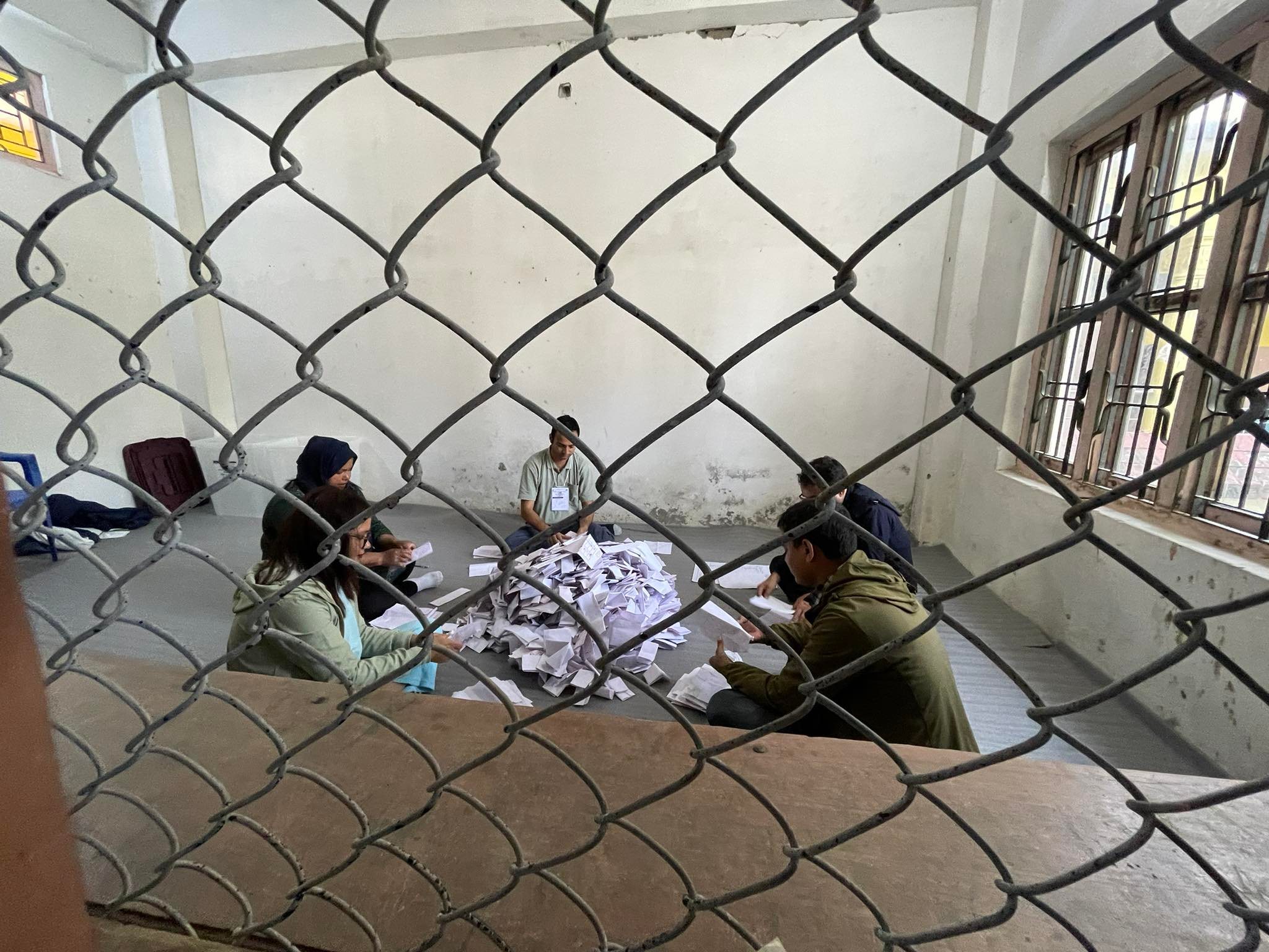 रुपन्देही क्षेत्र नम्बर १ को  मतगणना सुरु