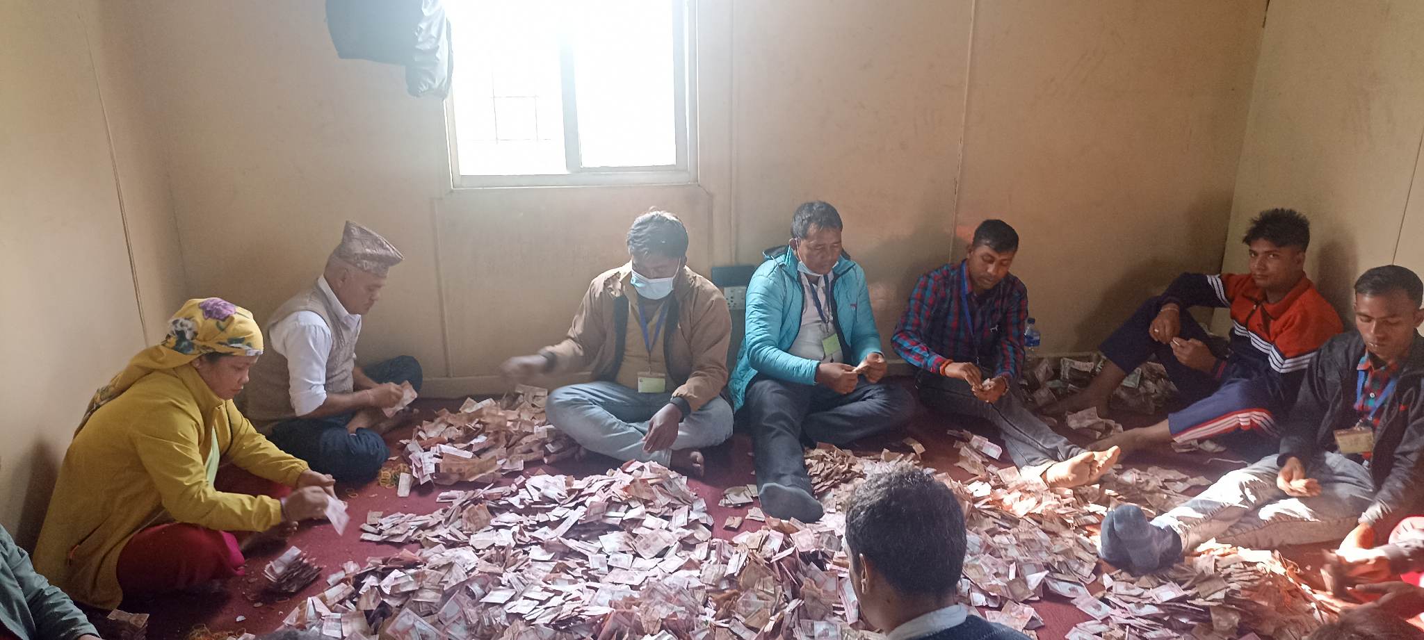 लुम्बिनीमा दानवापत ६१ लाख संकलन