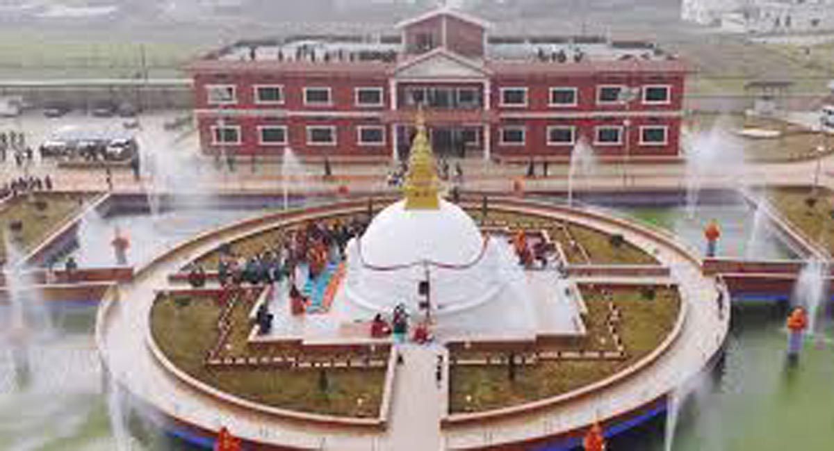 देवदहमा बौद्ध विश्वविद्यालयको नयाँ पूर्वाधार निमार्ण हुँदै