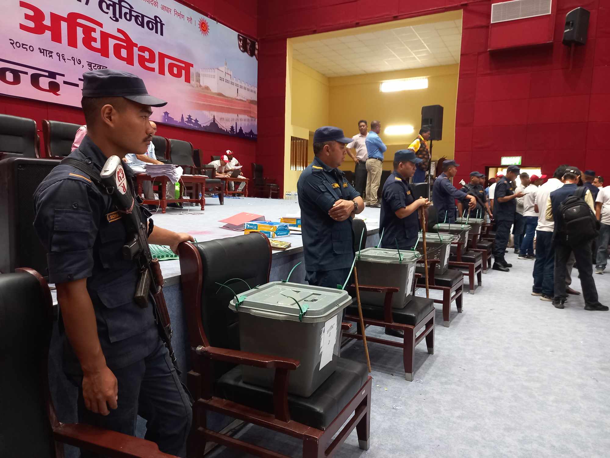 एमाले लुम्बिनी प्रदेश अधिवेशनः ९६५ मत खस्यो