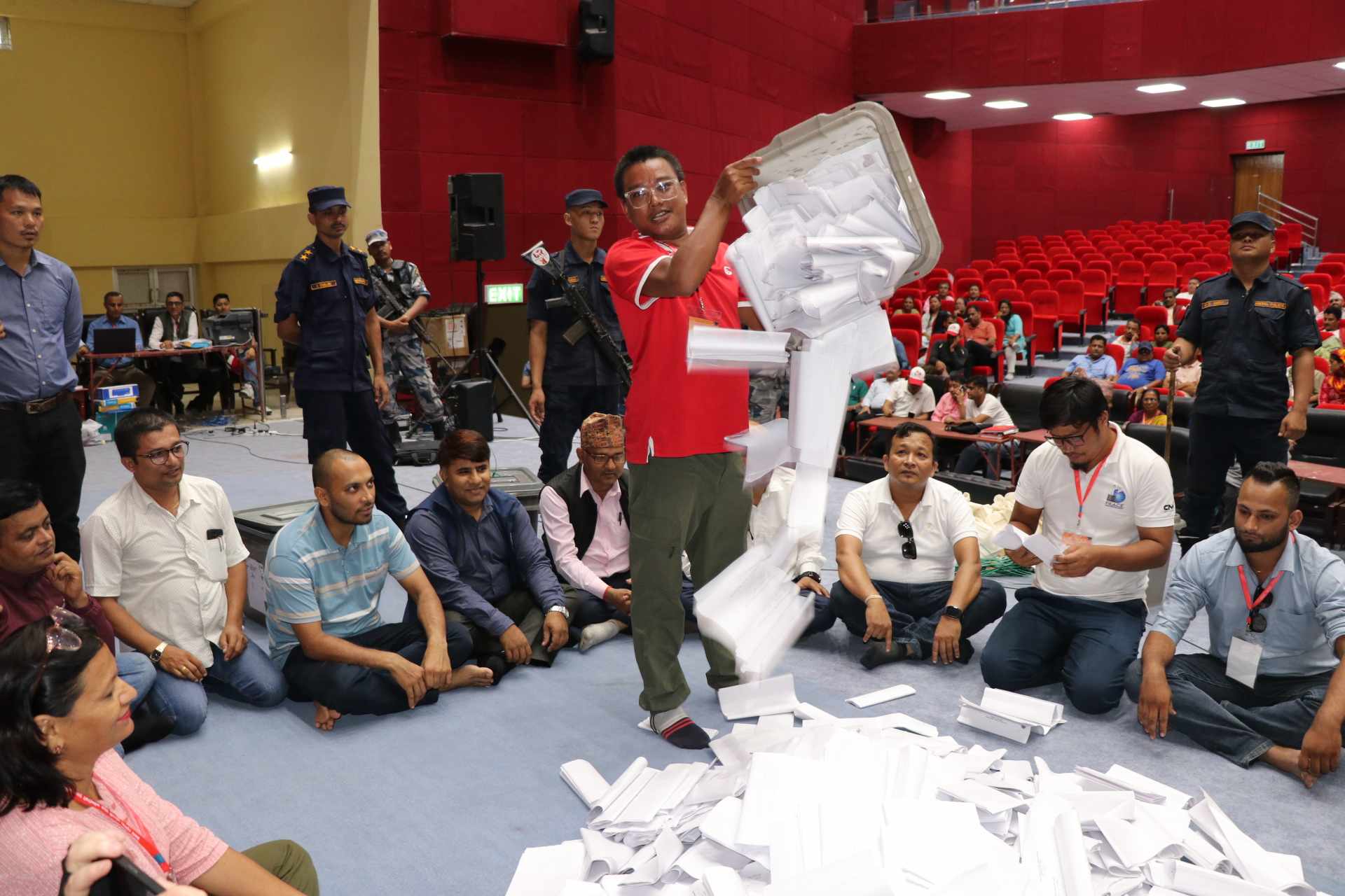 एमाले लुम्बिनी प्रदेश अधिवेशनः मतगणना सुरु
