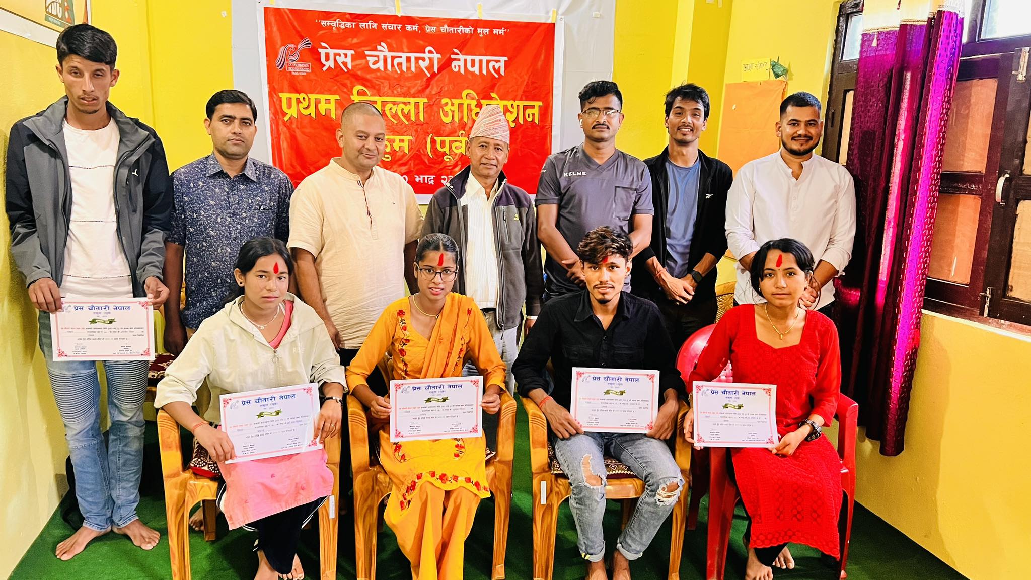 प्रेस चौतारी रूकुम (पूर्व) को अध्यक्षमा माधव केसी