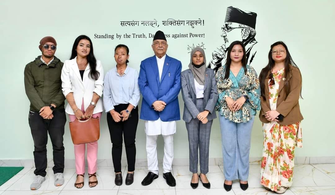 तेजाब आक्रमण गर्ने उम्कन नपाओस्ः अध्यक्ष ओली
