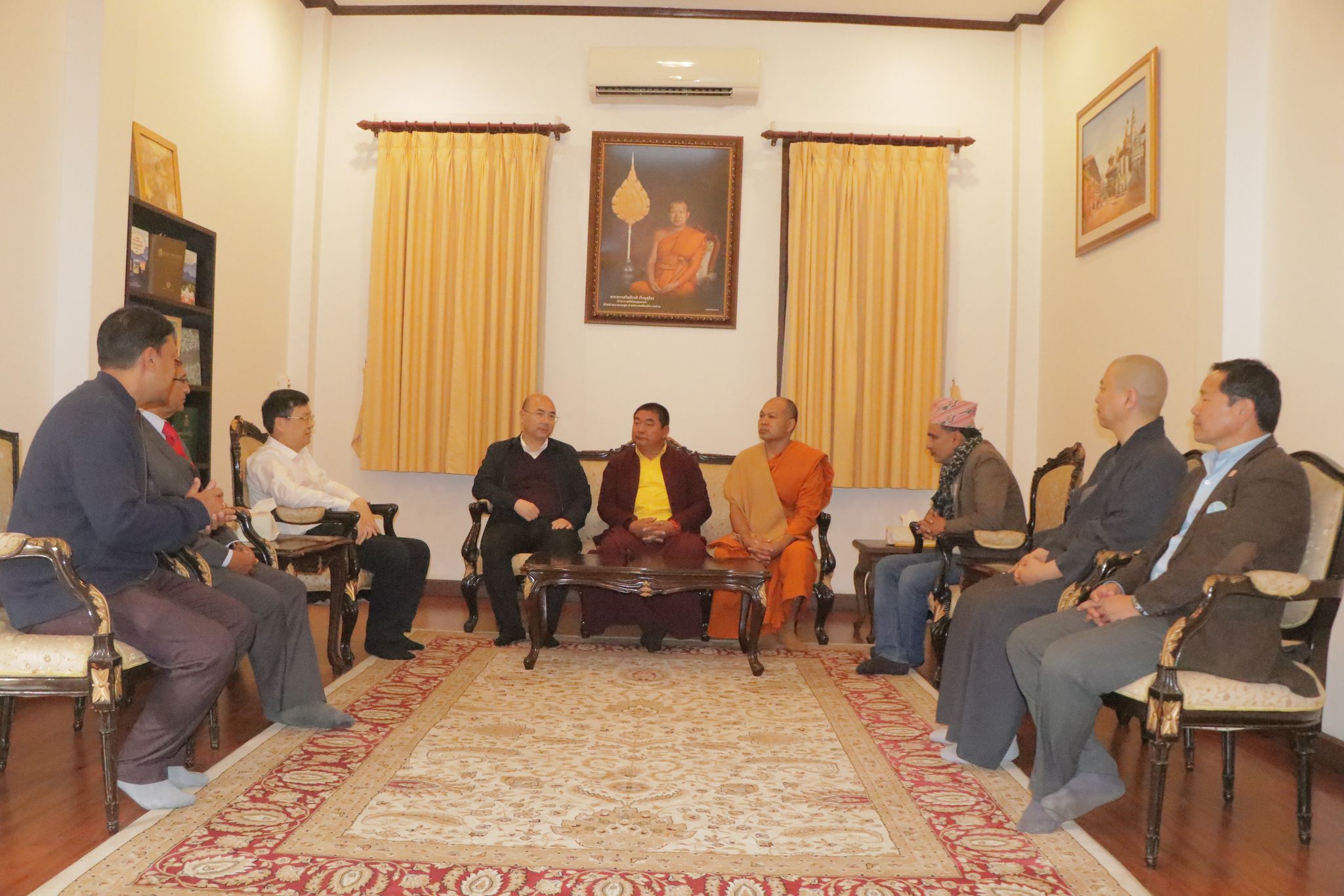 चिनियाँ उपमन्त्रीसँग लुम्बिनीको विकासबारे छलफल