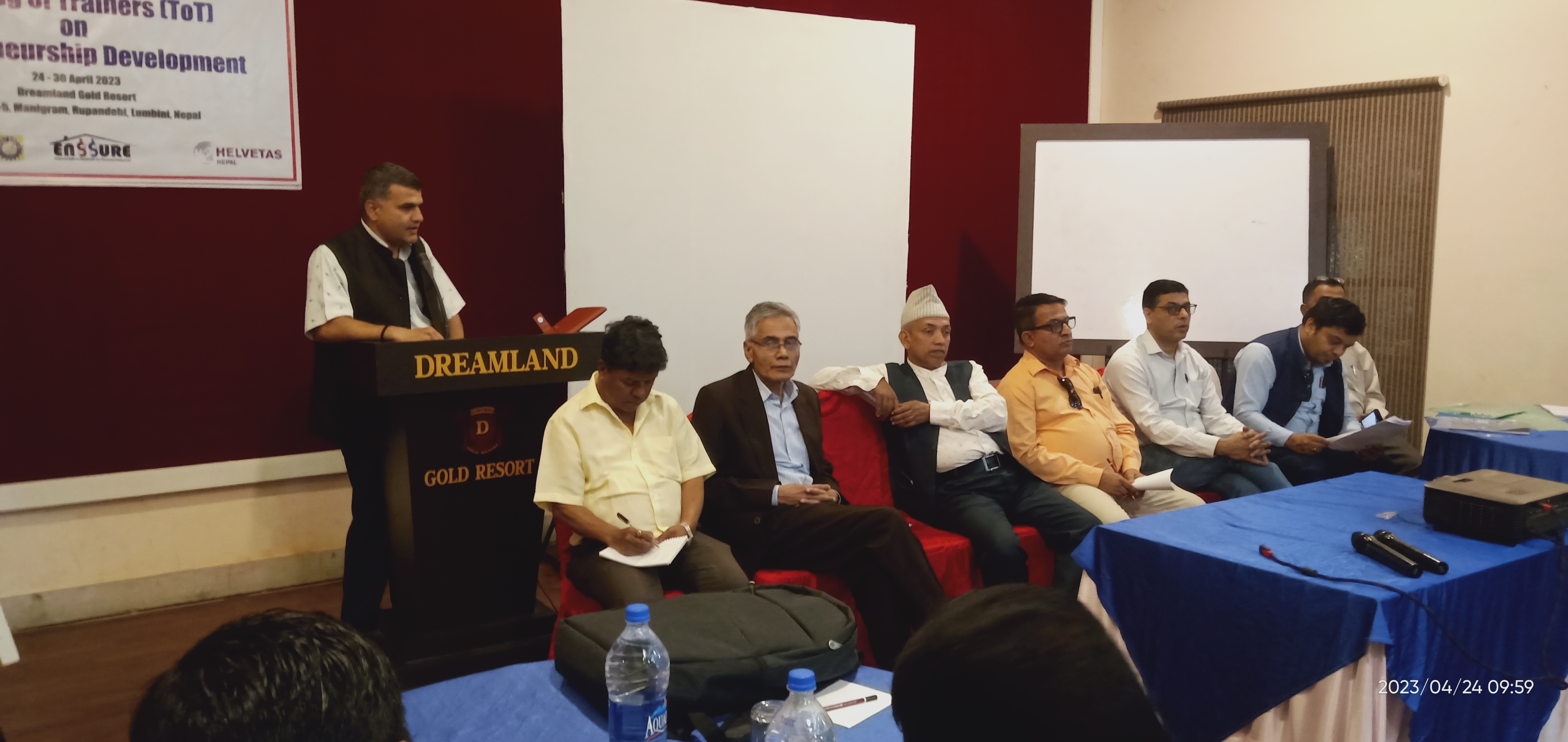 उद्यमशिलता विकास विषयक प्रशिक्षक प्रशिक्षण तालिम  बुटवलमा  शुभारम्भ
