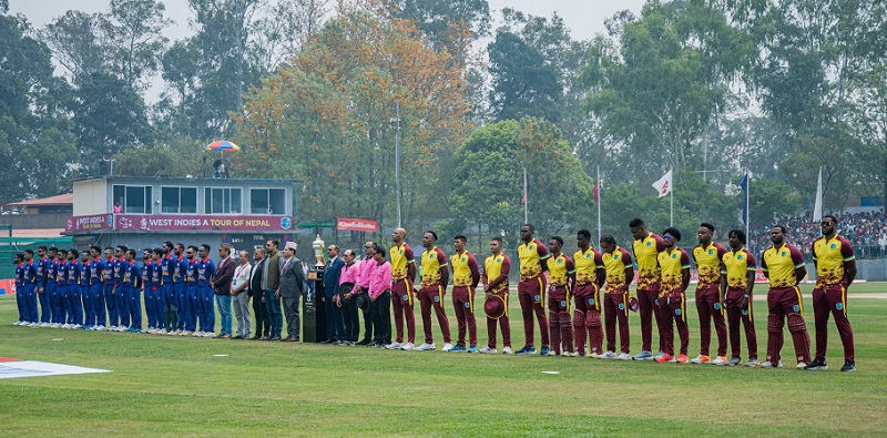 वेस्ट इन्डिज ‘ए’ सँग दोस्रो खेल खेल्दै नेपाल