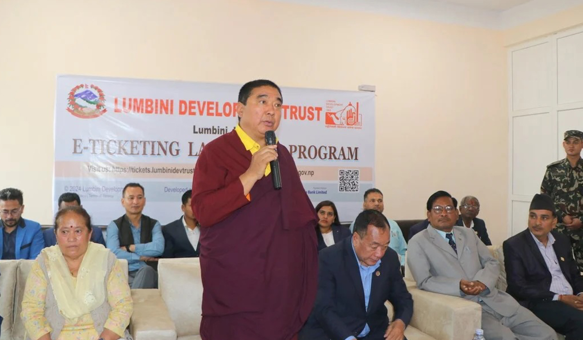 लुम्बिनीमा अब अनलाइन टिकेटिङको सुबिधा