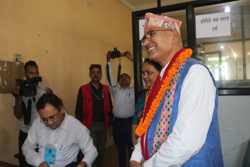 प्रतिनिधी सभा निर्वाचन : एमाले उपाध्यक्ष पौडेलको रुपन्देही २ बाट उम्मेदवारी
