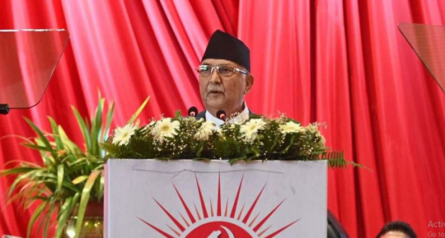 प्रधानमन्त्रीले गठबन्धन बाहिर राष्ट्रपतिमा समर्थन गर्न मिल्दैन : अध्यक्ष ओली