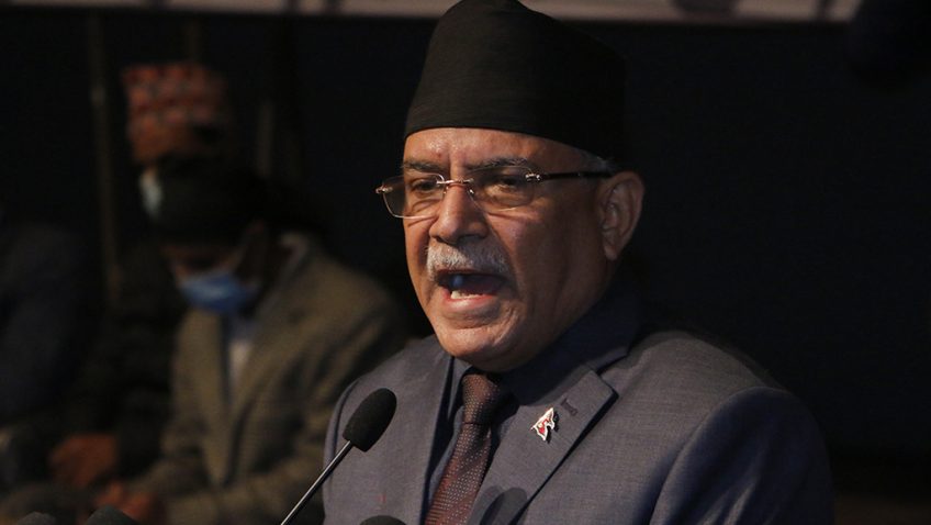 Colorful revolution may have to be wreaked: Prachanda 