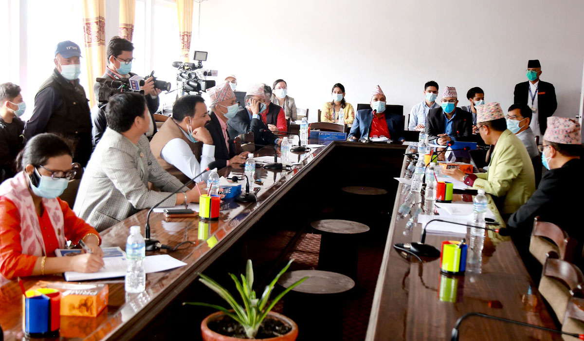 जलवायु परिवर्तनका अडान कार्यान्वयन गर्न निर्देशन