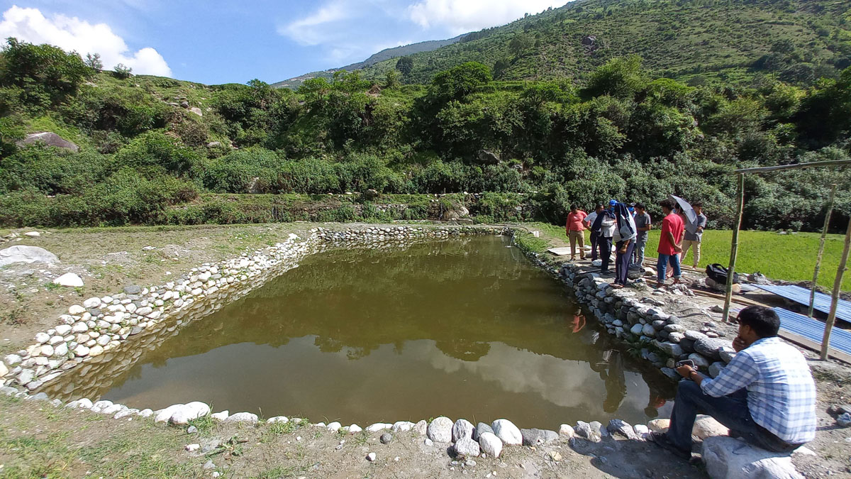 सेतीका माछा जोगाउन  जलचर समूह गठन