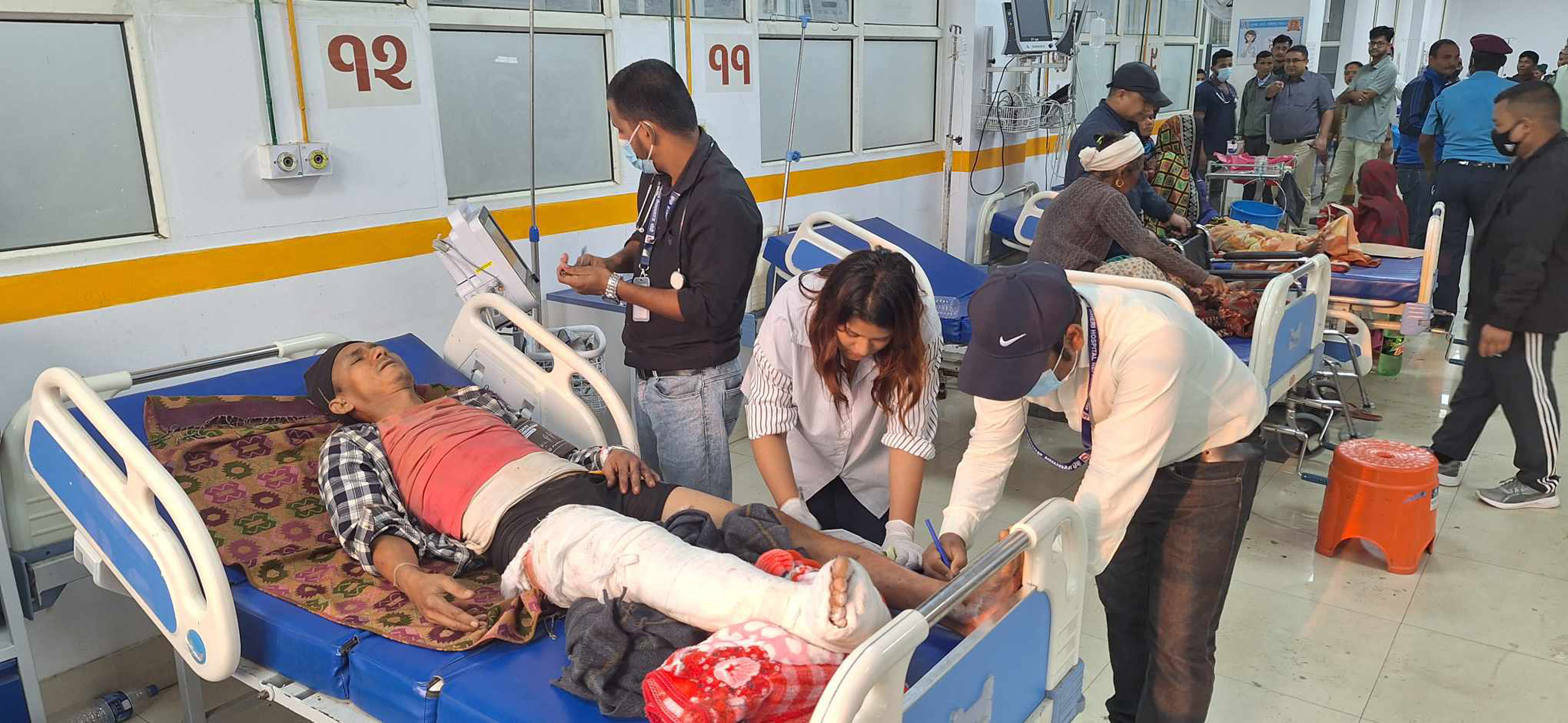 भूकम्प अपडेटः १५७ जनाको मृत्यु, १९७ घाइते