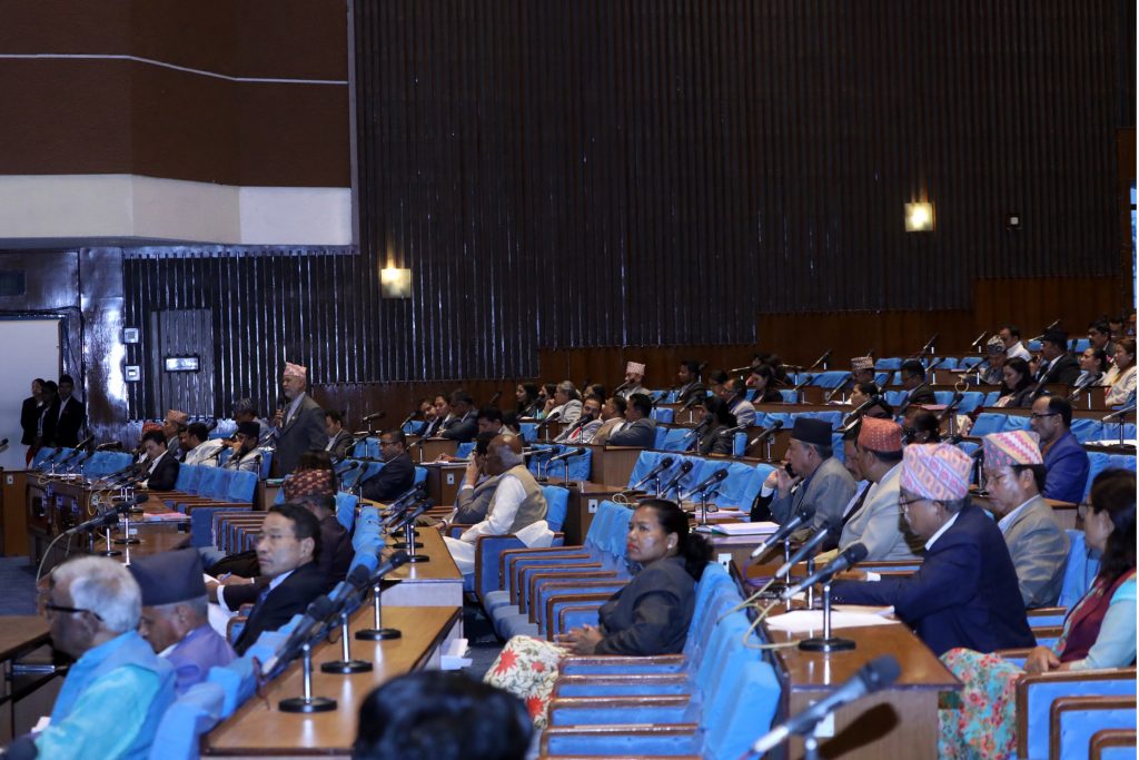 वर्षायाममा हुनसक्ने सम्भावित जोखिमलाई न्यूनीकरण गर्न सरकारलाई सांसदहरूको ध्यानाकर्षण