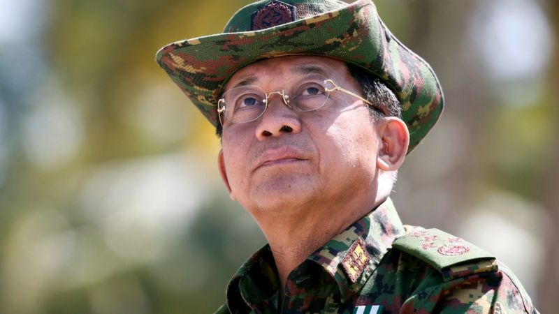 शासन सत्ता हातमा लिएका सेना प्रमुख मिन ओङ ह्लाइङ यसअघि सन् २०१७ को डिसेम्बरमा नेपाल भ्रमणमा आएका थिए ।