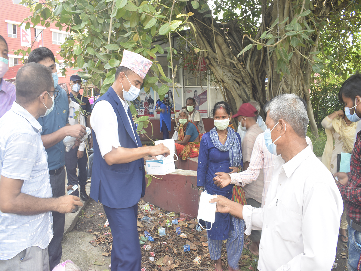 कोरोना महामारी न्यूनिकरण गर्न रुपन्देहीमा सचेतना अभियान