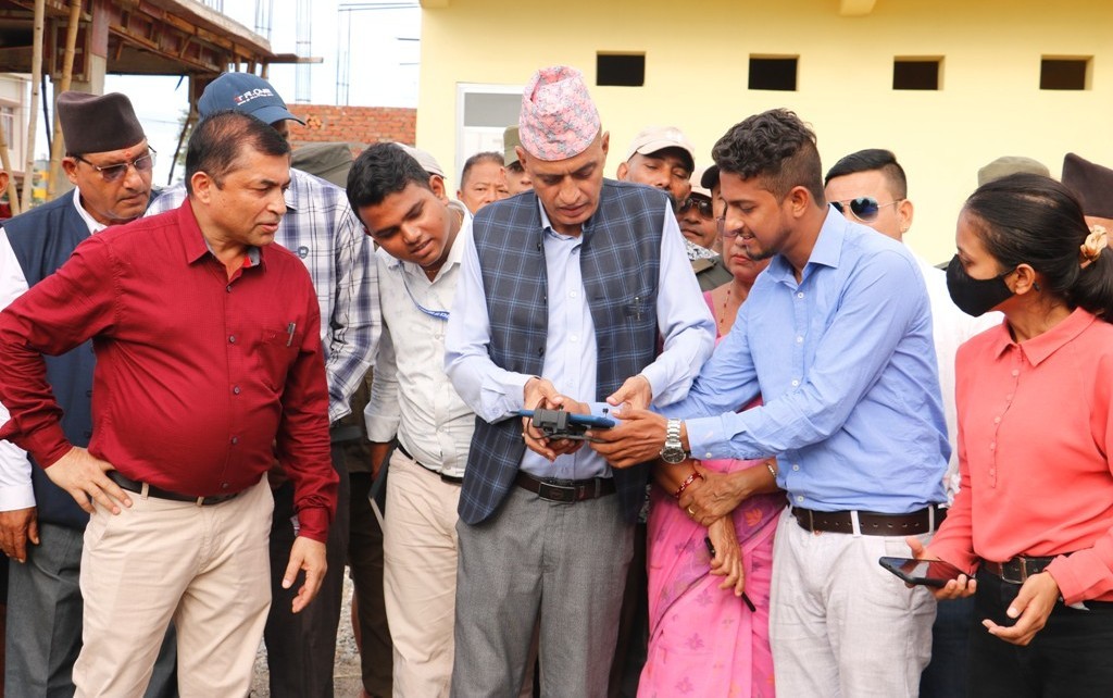 मोतीपूर औद्योगिक क्षेत्रमा ड्रोनबाट जग्गाको नापजाँच शुरु