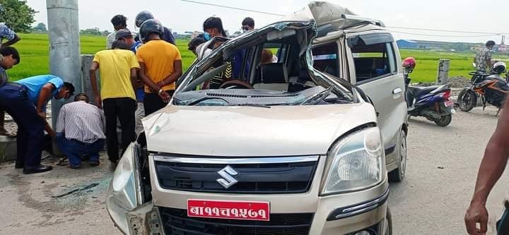  मुटुको उपचार गराउन आएकी महिलाको कार दुर्घटनामा मृत्यु  