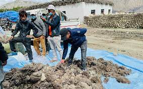 पस्मिना उत्पादनका लागि ऊनको गुणस्तर अध्ययन
