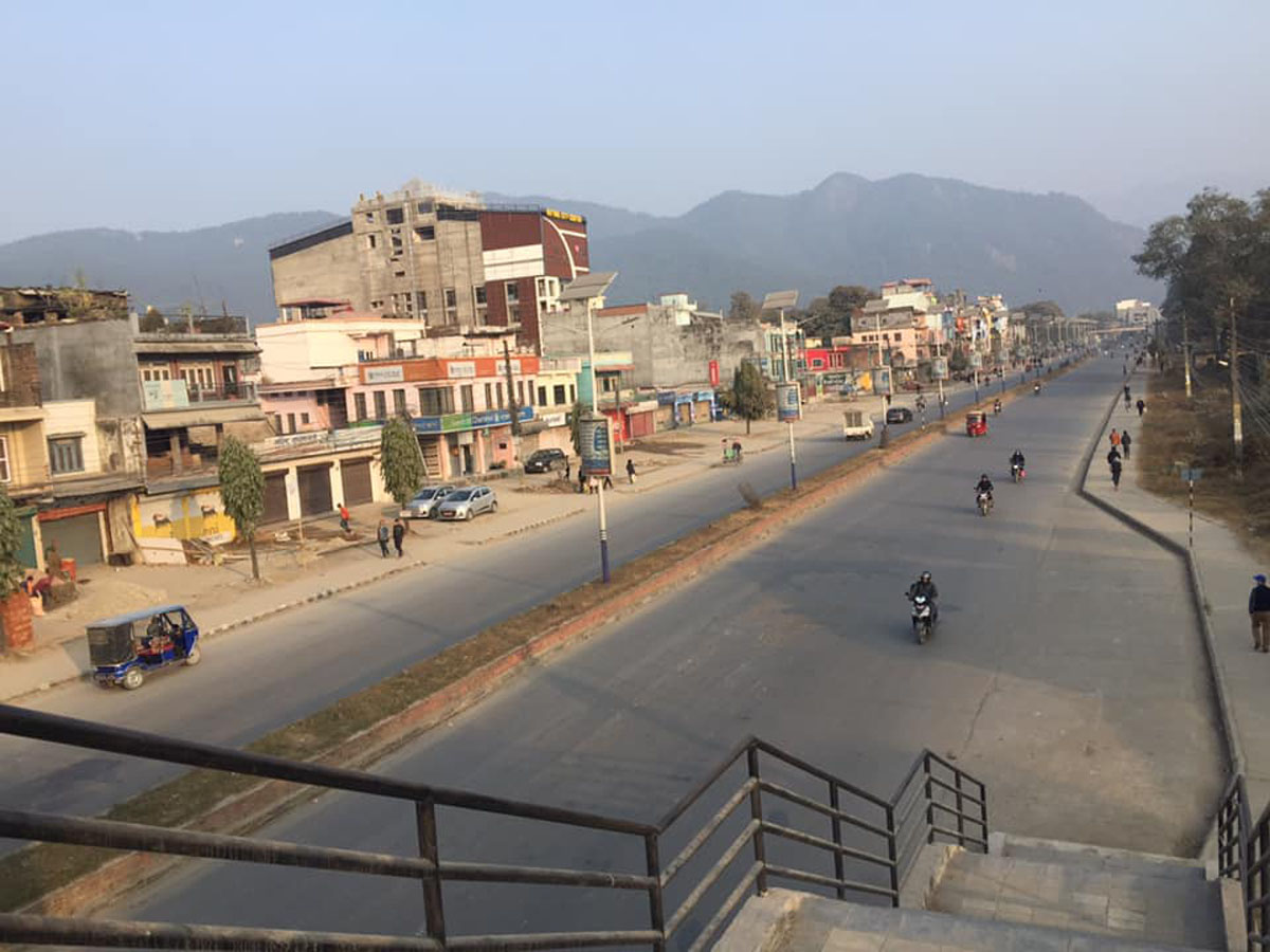 विप्लव समूहको बन्दले जनजीवन प्रभावित, बुटवलमा आंशिक प्रभाव